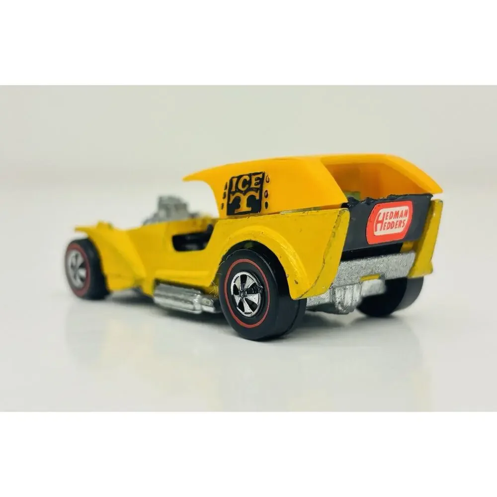 Hot Wheels Redline Ice-T Yellow Enamel Hong Kong Black Interior